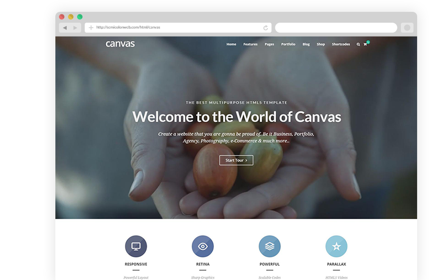 Canvas | The Multi-Purpose HTML5 Template